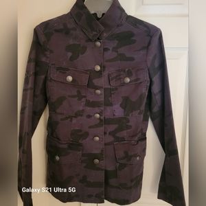 NEW London Jean Camouflage Jacket. Junior size 8